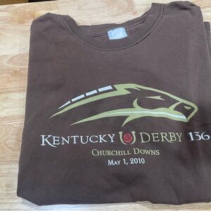 Kentucky Derby Brown Short Sleeve Tee